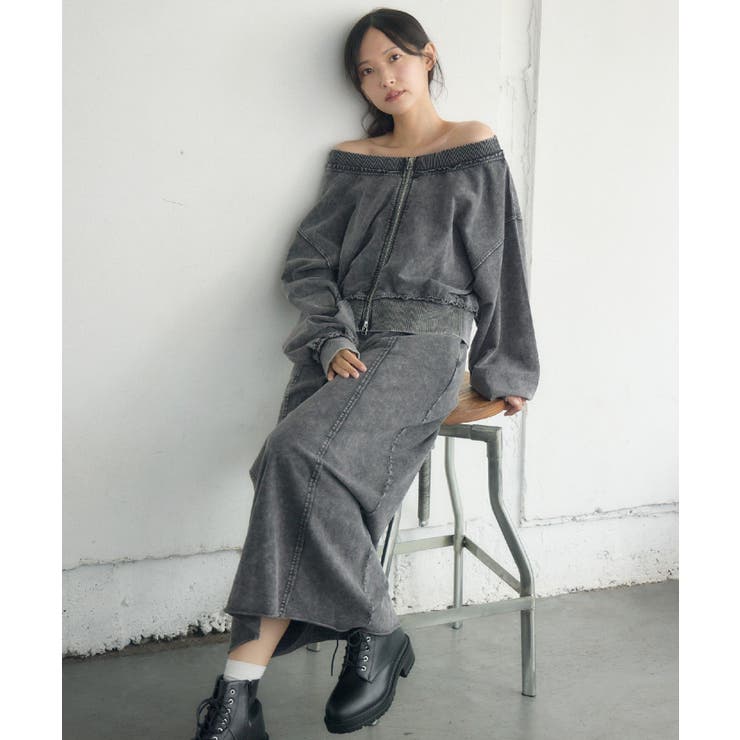 【セットアップ対応】WZIPスウェット | RETRO GIRL | 詳細画像16 