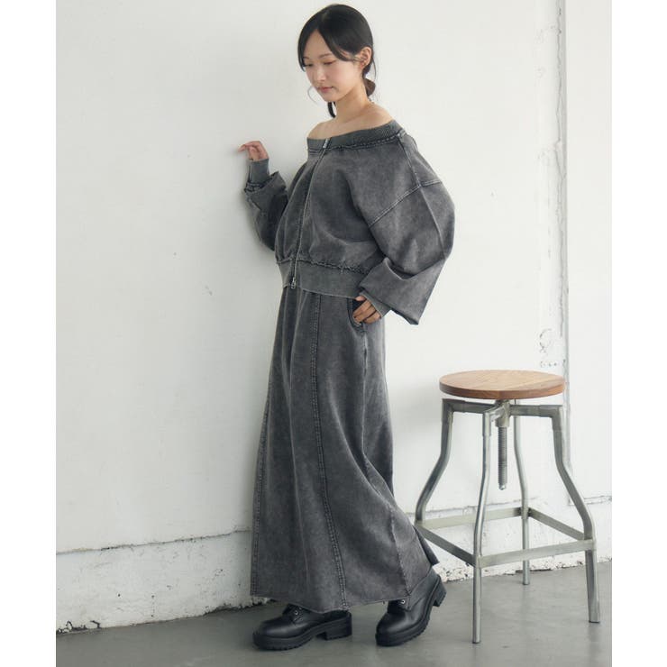 【セットアップ対応】WZIPスウェット | RETRO GIRL | 詳細画像20 