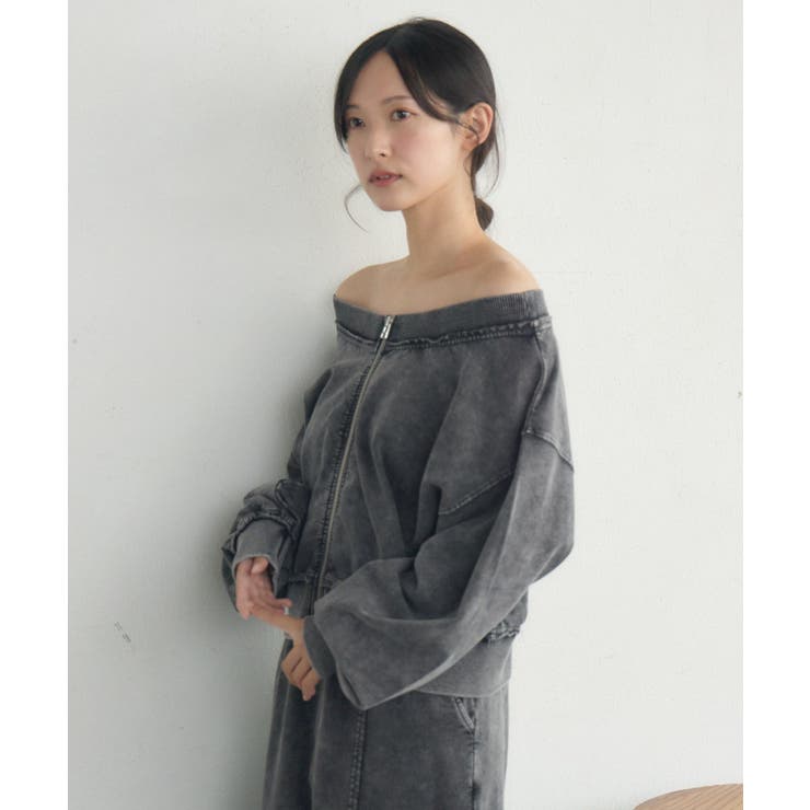 【セットアップ対応】WZIPスウェット | RETRO GIRL | 詳細画像24 