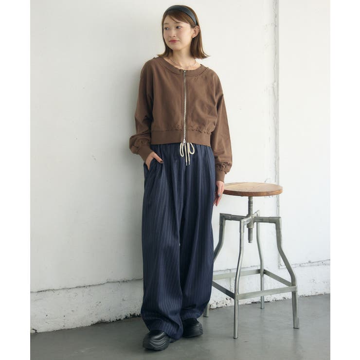 【セットアップ対応】WZIPスウェット | RETRO GIRL | 詳細画像25 