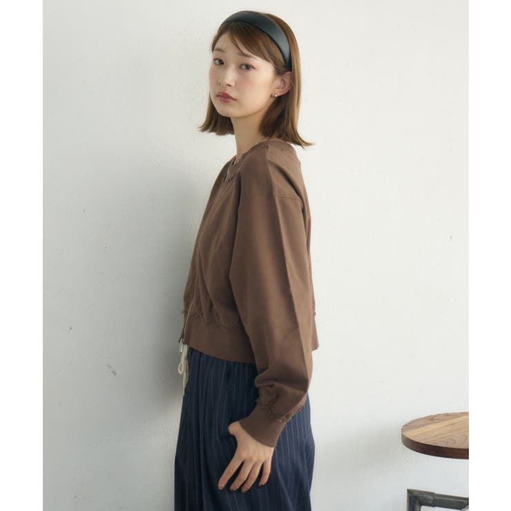 【セットアップ対応】WZIPスウェット | RETRO GIRL | 詳細画像32 