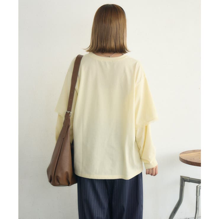 レイヤード風ロンTEE | RETRO GIRL | 詳細画像14 