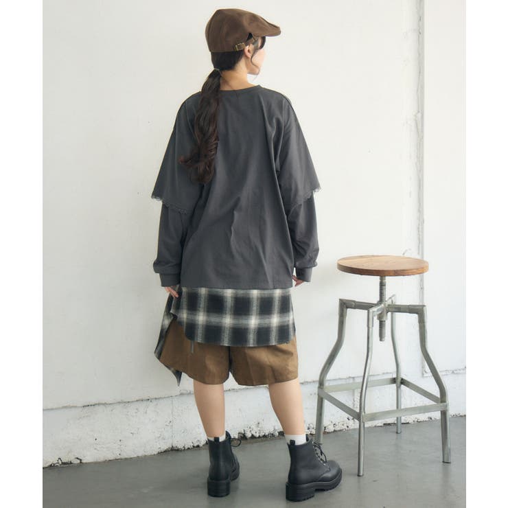 レイヤード風ロンTEE | RETRO GIRL | 詳細画像28 
