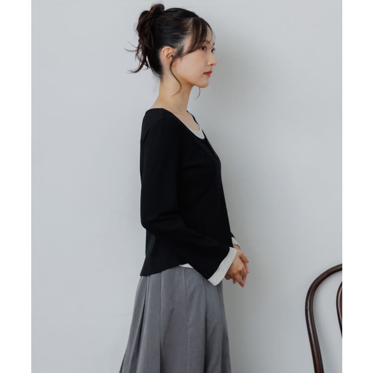 レイヤード風テレコCT | RETRO GIRL | 詳細画像10 