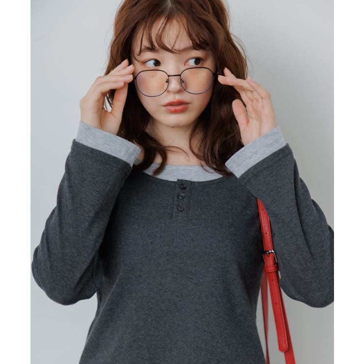 レイヤード風テレコCT | RETRO GIRL | 詳細画像13 