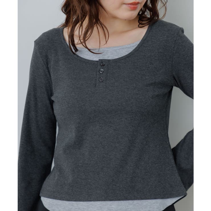 レイヤード風テレコCT | RETRO GIRL | 詳細画像30 