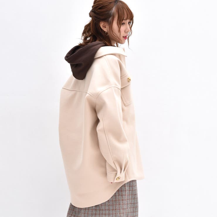 ○RETRO GIRL○ シャギーCPOジャケット[品番：RTGW0001529]｜RETRO