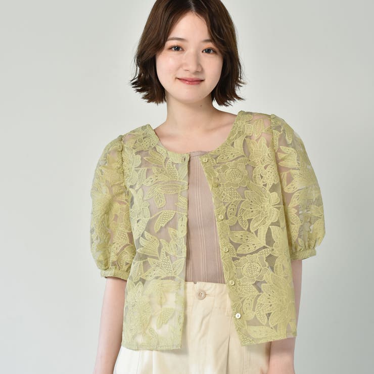 Retro Girl 花柄オーガンジーbl 品番 Rtgw Retro Girl レトロガール のレディースファッション通販 Shoplist ショップリスト