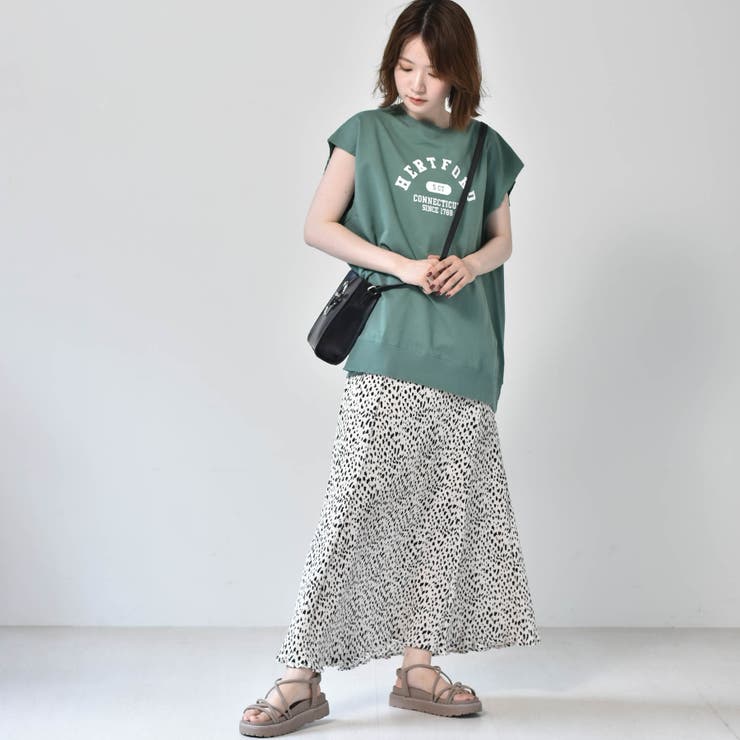 ◎RETRO GIRL◎ カレッジロゴウラケノースリ | RETRO GIRL | 詳細画像25 