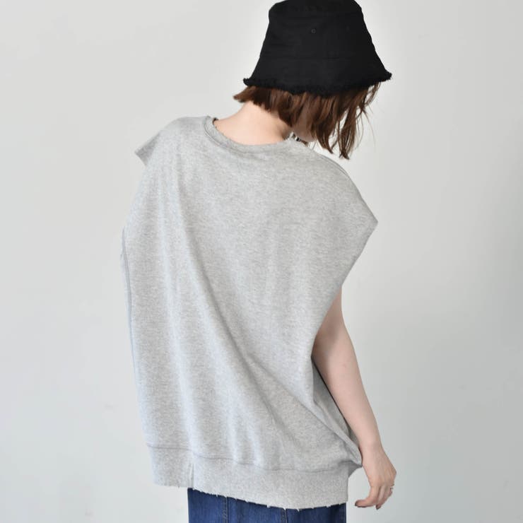 ◎RETRO GIRL◎ カレッジロゴウラケノースリ | RETRO GIRL | 詳細画像10 