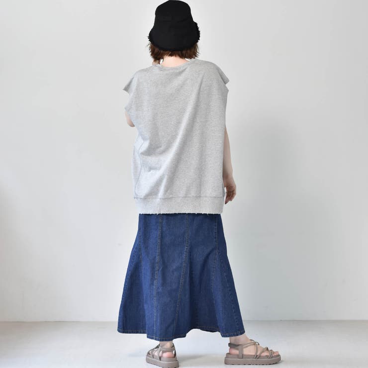 ◎RETRO GIRL◎ カレッジロゴウラケノースリ | RETRO GIRL | 詳細画像13 