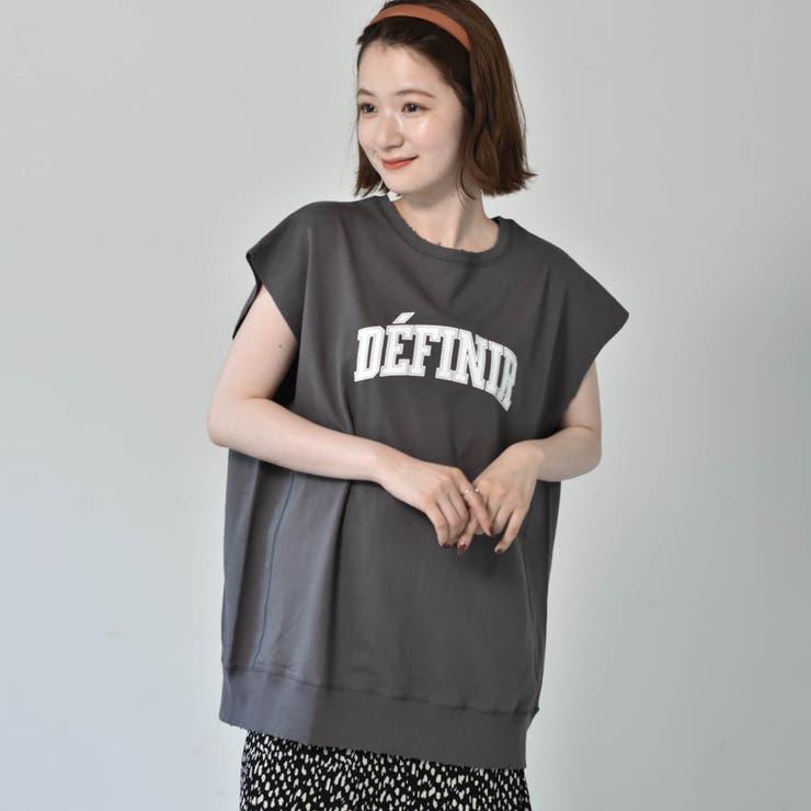 ◎RETRO GIRL◎ カレッジロゴウラケノースリ | RETRO GIRL | 詳細画像14 