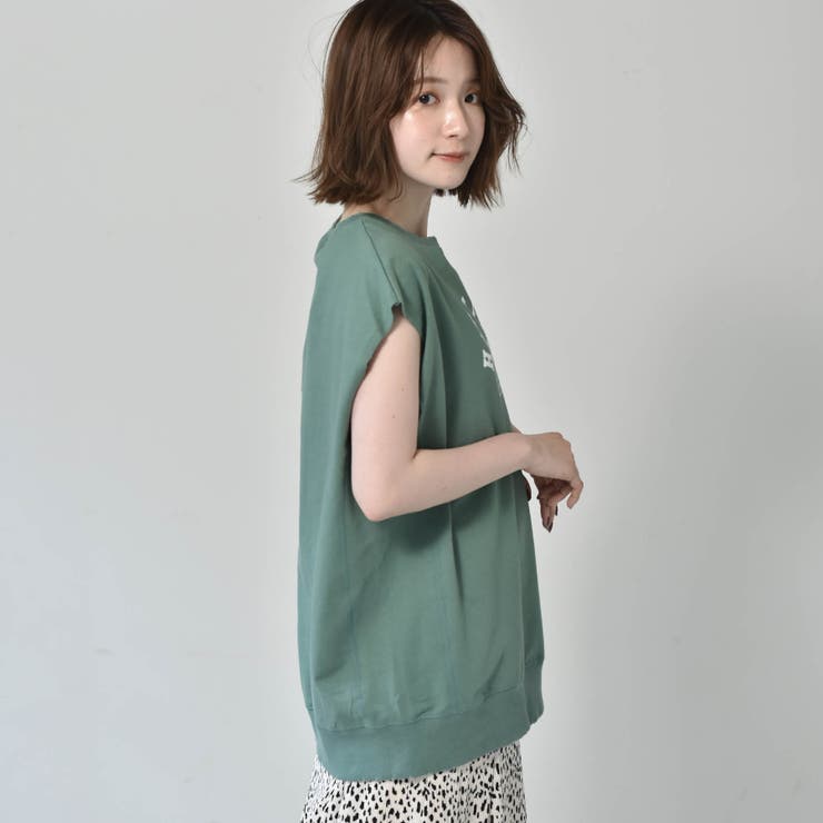 ◎RETRO GIRL◎ カレッジロゴウラケノースリ | RETRO GIRL | 詳細画像23 