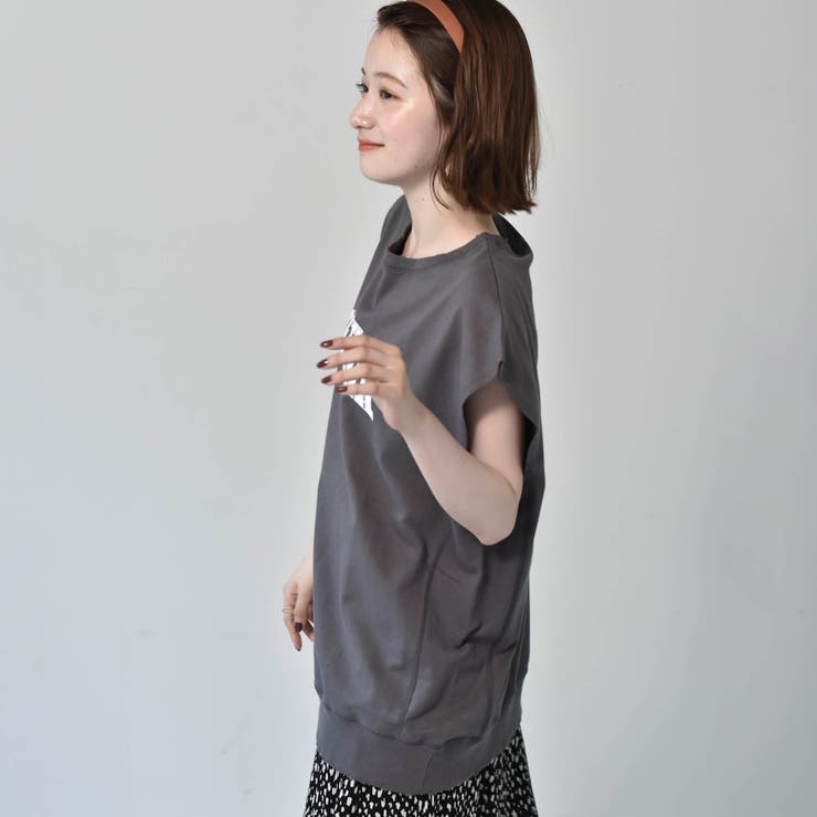 ◎RETRO GIRL◎ カレッジロゴウラケノースリ | RETRO GIRL | 詳細画像15 