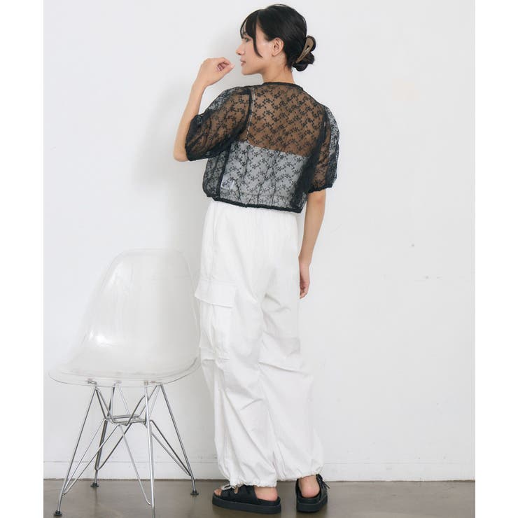 オーガンジー半袖BL | RETRO GIRL | 詳細画像15 