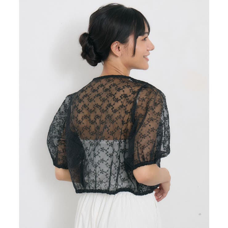 オーガンジー半袖BL | RETRO GIRL | 詳細画像19 