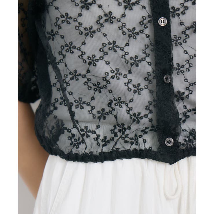 オーガンジー半袖BL | RETRO GIRL | 詳細画像22 