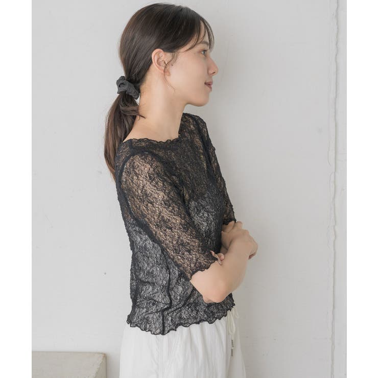 René - 紙タグあり✨Reneサイドレーストップス34 紙タグあり✨Reneサイドレーストップス34 - メルカリ