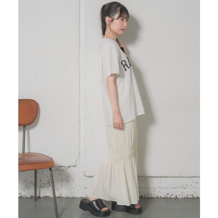 【2サイズ展開】ロゴプリントTEE | RETRO GIRL | 詳細画像12 