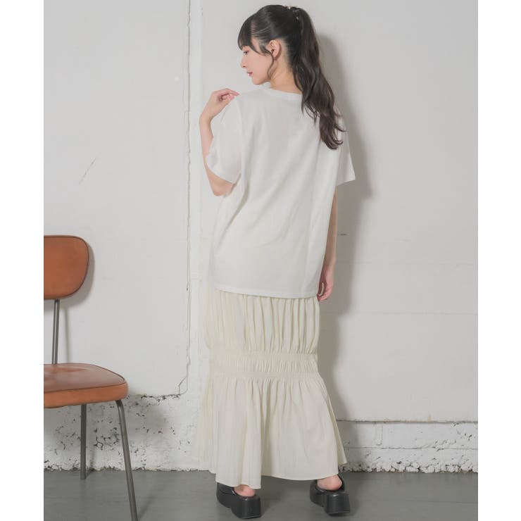 【2サイズ展開】ロゴプリントTEE | RETRO GIRL | 詳細画像14 