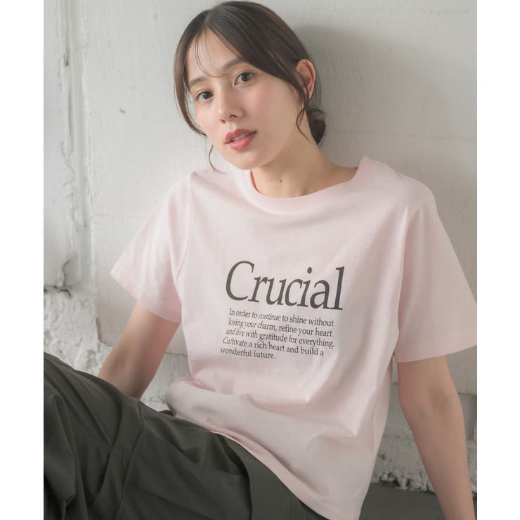 PNK0 | 【2サイズ展開】ロゴプリントTEE | RETRO GIRL
