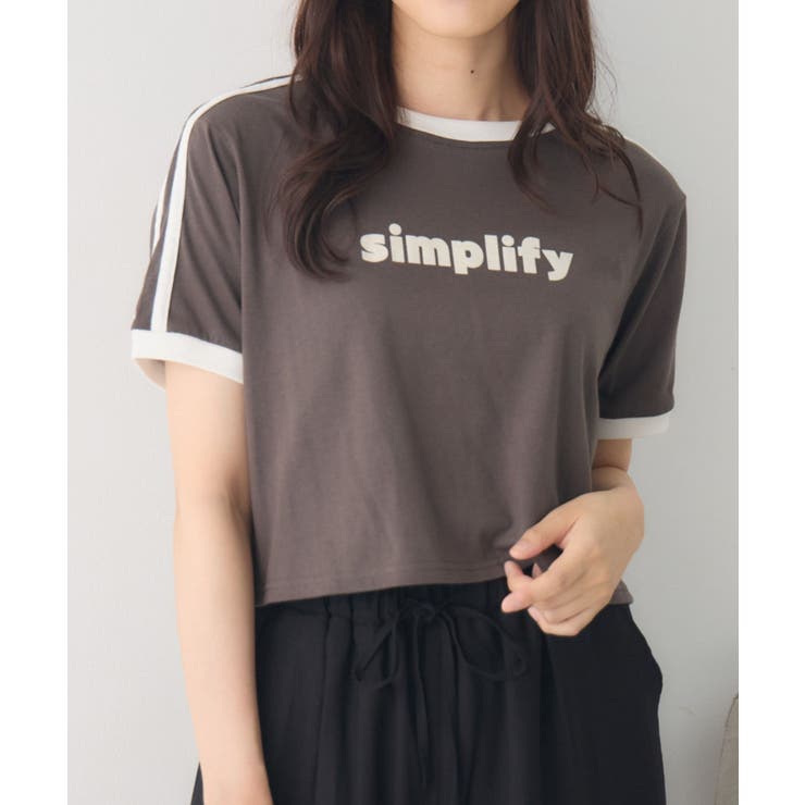 GRY2 | フロッキーロゴリンガーTEE | RETRO GIRL