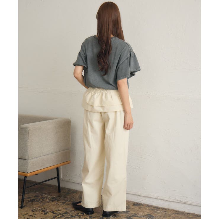 花プリント袖フリルTEE | RETRO GIRL | 詳細画像21 