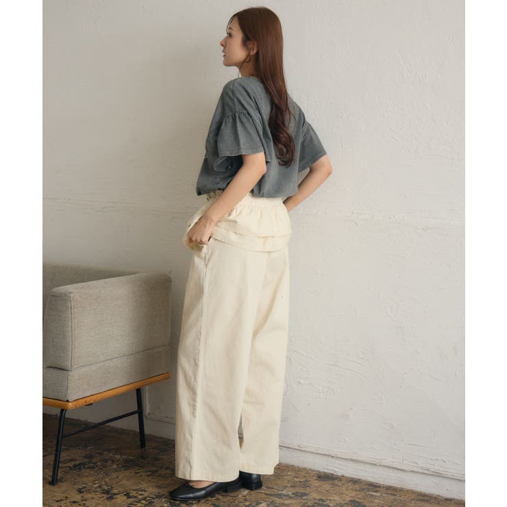 花プリント袖フリルTEE | RETRO GIRL | 詳細画像22 