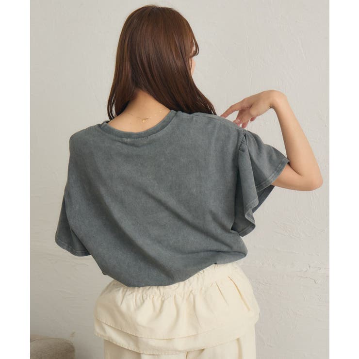 花プリント袖フリルTEE | RETRO GIRL | 詳細画像25 