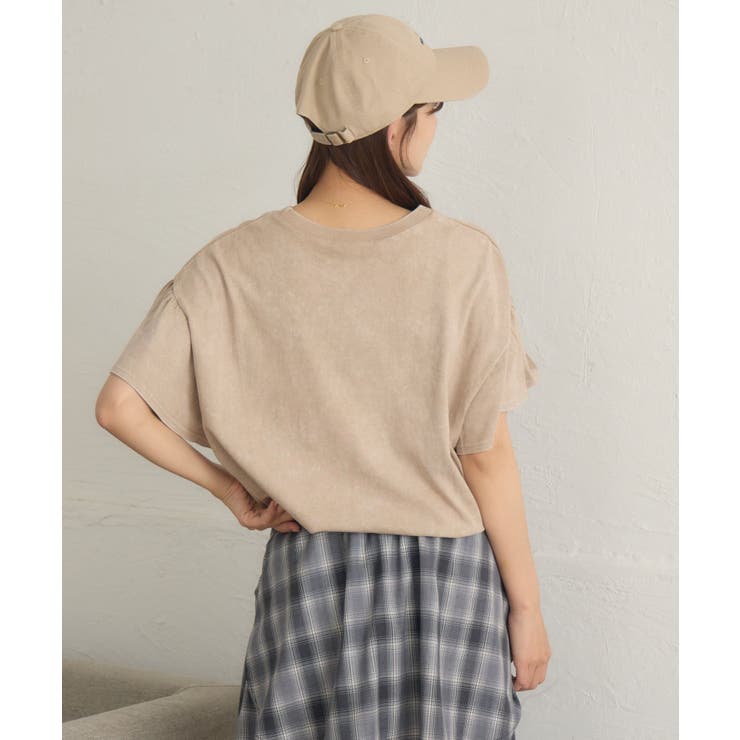 花プリント袖フリルTEE | RETRO GIRL | 詳細画像9 