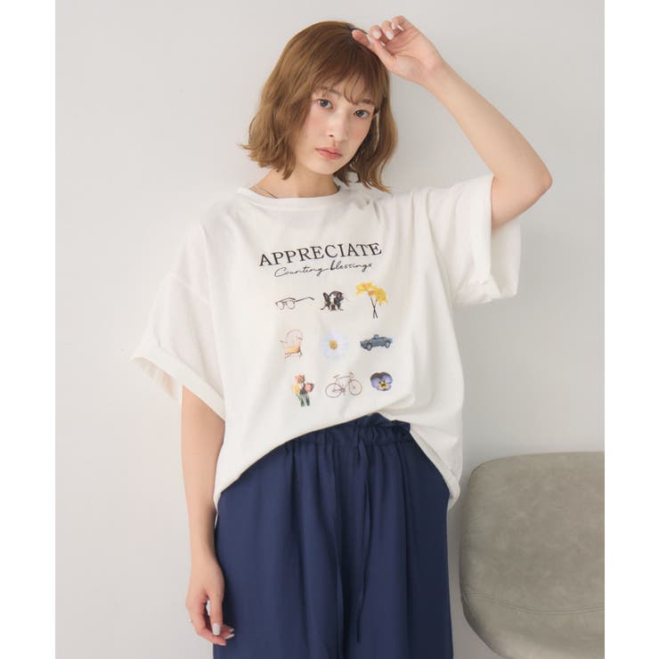 ランダムプリントBIGTEE | RETRO GIRL | 詳細画像14 