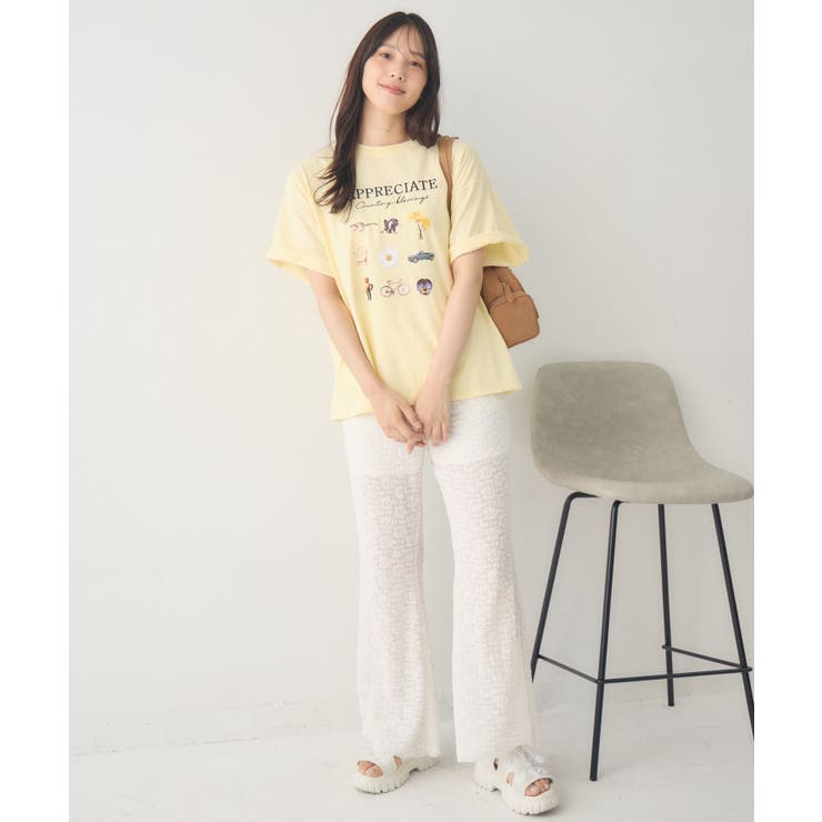 ランダムプリントBIGTEE | RETRO GIRL | 詳細画像2 