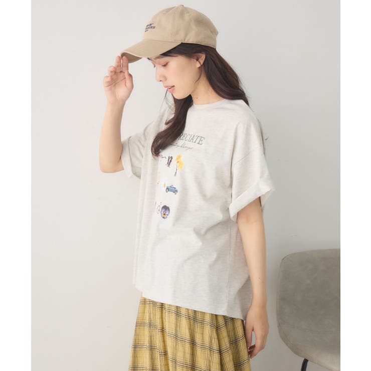 ランダムプリントBIGTEE | RETRO GIRL | 詳細画像25 