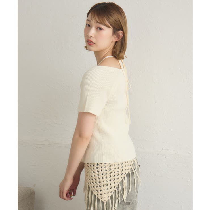 ホルターWZIPカーデ | RETRO GIRL | 詳細画像18 