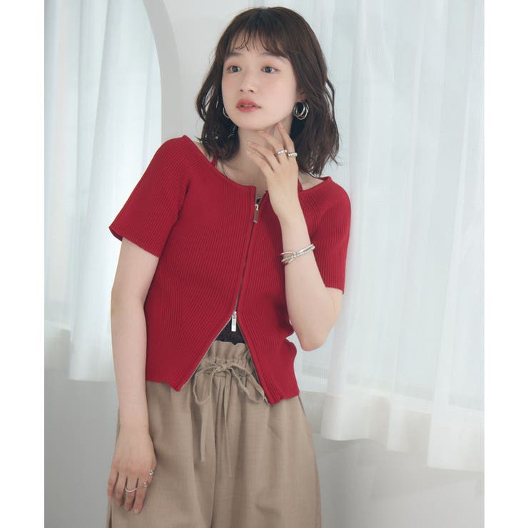 ホルターWZIPカーデ | RETRO GIRL | 詳細画像23 