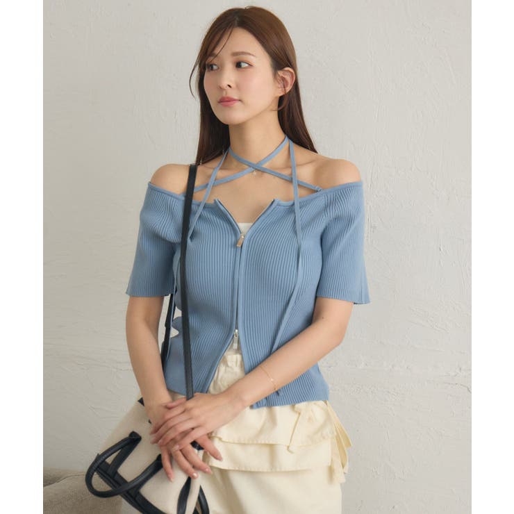 ホルターWZIPカーデ | RETRO GIRL | 詳細画像40 