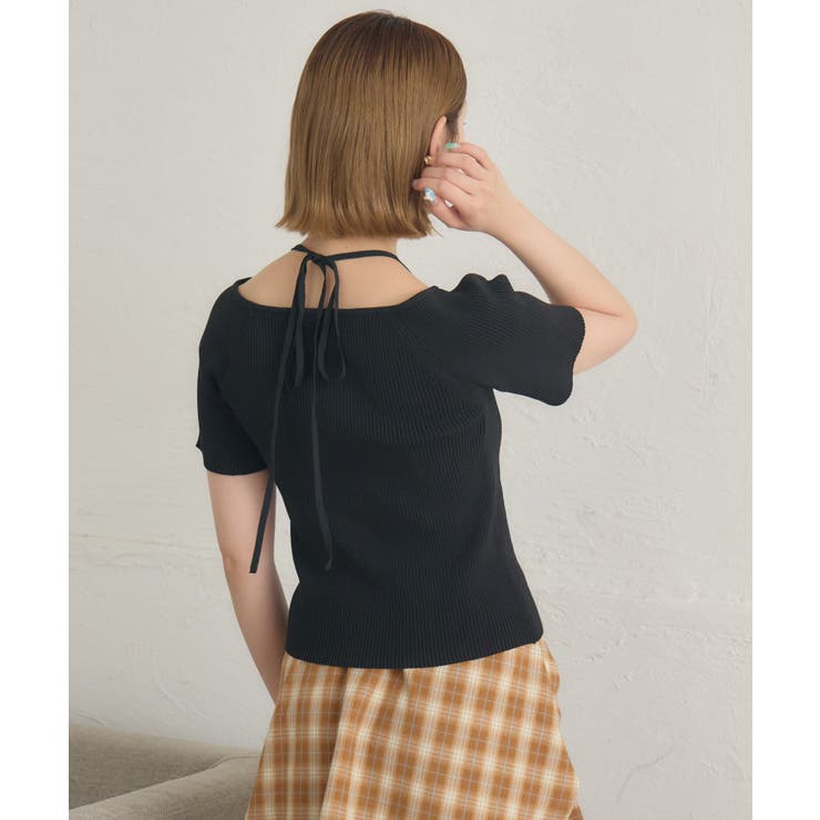 ホルターWZIPカーデ | RETRO GIRL | 詳細画像8 