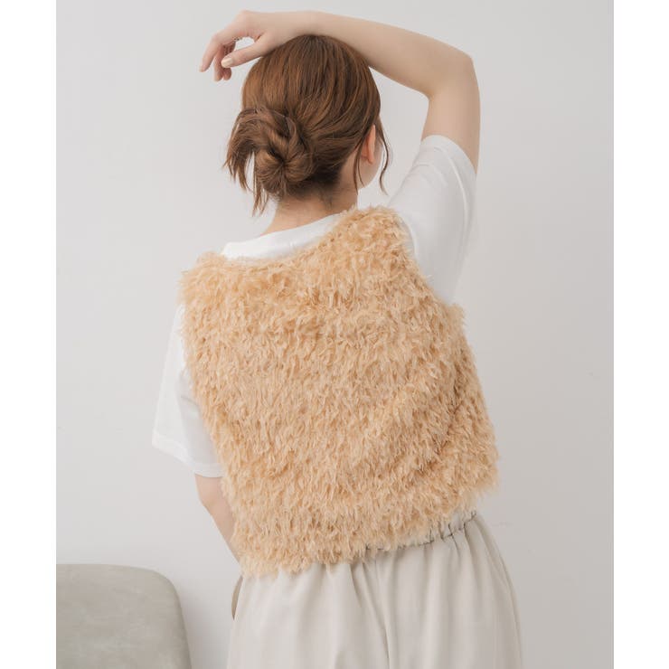 前釦フェザーベスト | RETRO GIRL | 詳細画像27 