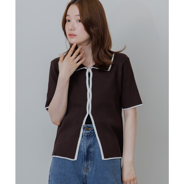 フロントホックニット | RETRO GIRL | 詳細画像6 