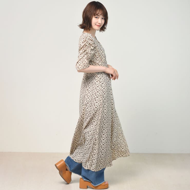 Retro Girl 前開き花柄op 品番 Rtgw Retro Girl レトロガール のレディースファッション通販 Shoplist ショップリスト