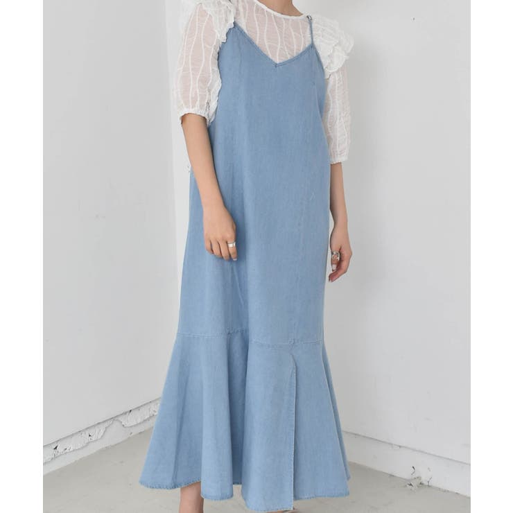 tntntutu レトロガールプリント キャミワンピース □RETRO GIRL