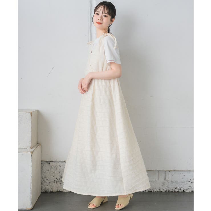 リボンギャザーノースリOP | RETRO GIRL | 詳細画像1 