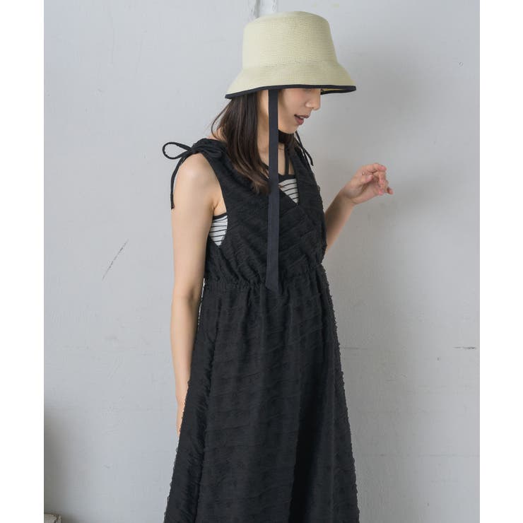 リボンギャザーノースリOP | RETRO GIRL | 詳細画像15 