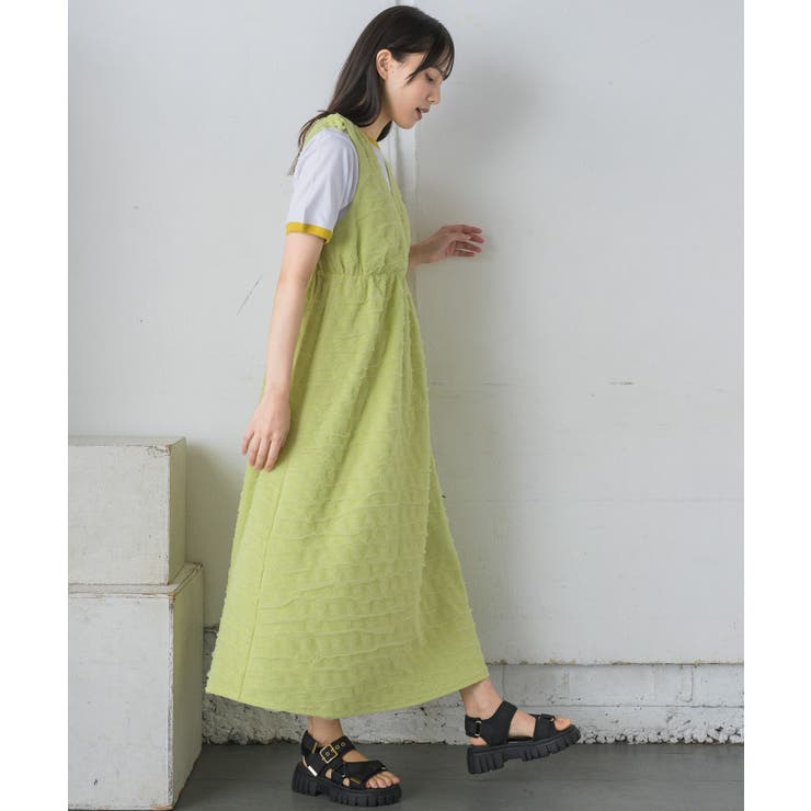 リボンギャザーノースリOP | RETRO GIRL | 詳細画像19 