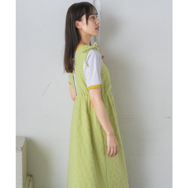 リボンギャザーノースリOP | RETRO GIRL | 詳細画像23 