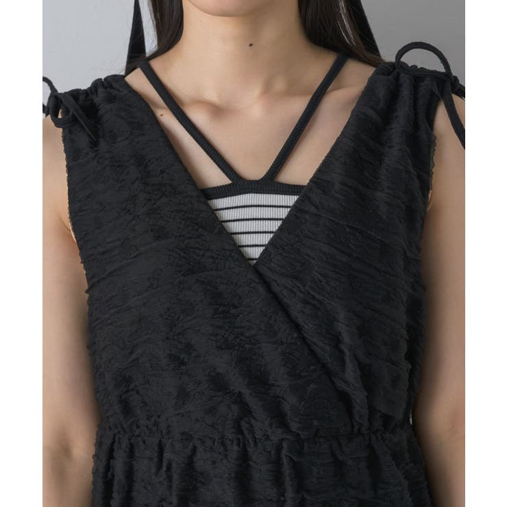 リボンギャザーノースリOP | RETRO GIRL | 詳細画像26 