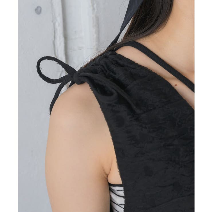 リボンギャザーノースリOP | RETRO GIRL | 詳細画像27 