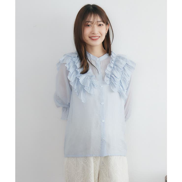 肩フリルシアーBL | RETRO GIRL | 詳細画像22 
