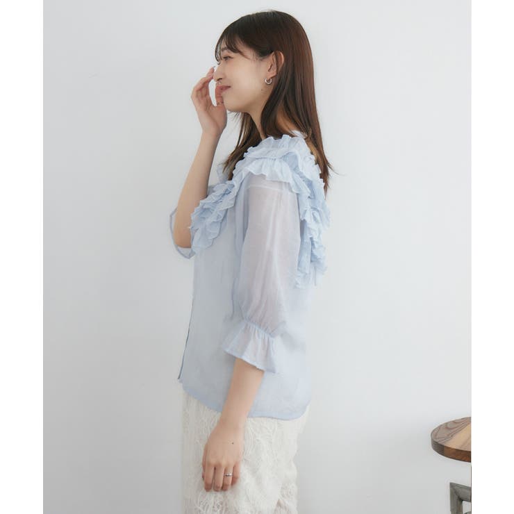 肩フリルシアーBL | RETRO GIRL | 詳細画像24 