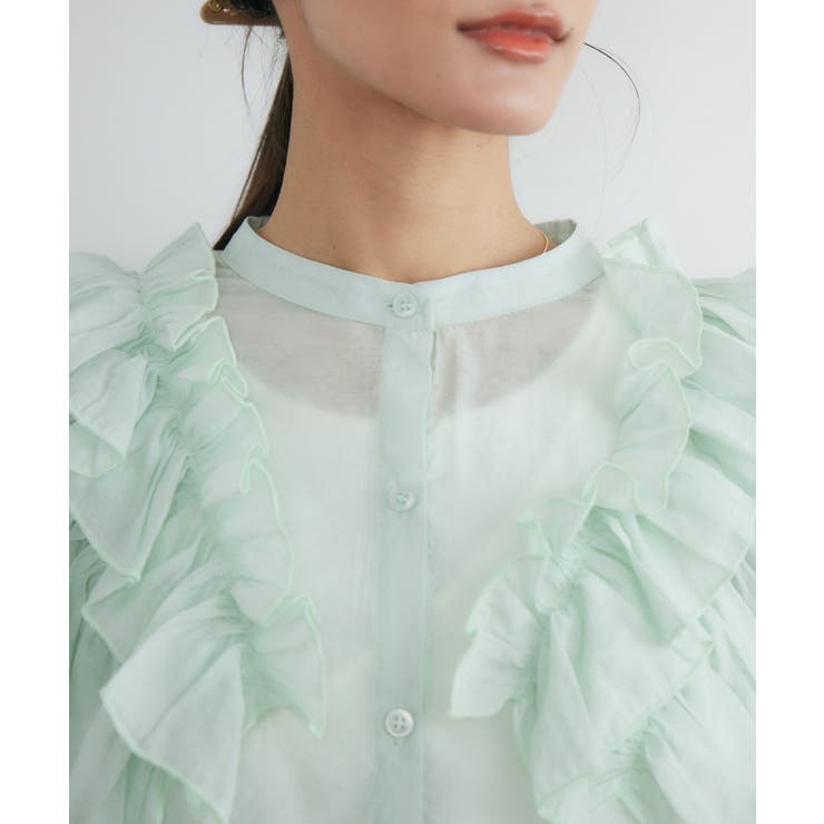 肩フリルシアーBL | RETRO GIRL | 詳細画像26 